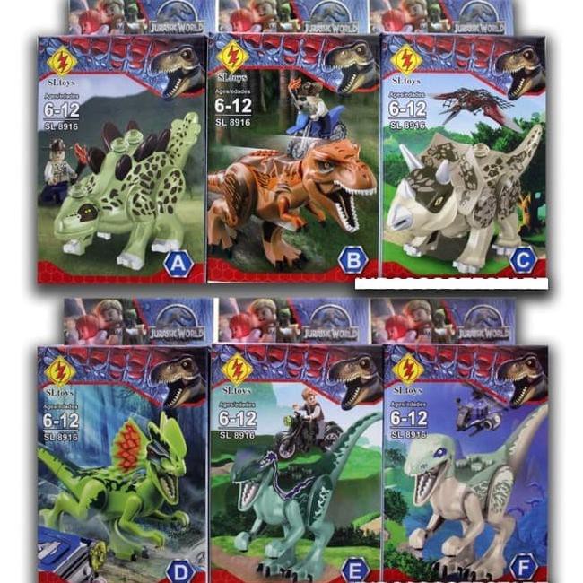 c1tg lego dino sl 8916 jurassic world dinosaurus (1set) zqxx