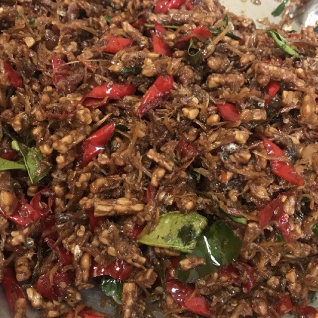 

Teri medan tempe pedas manis 125g