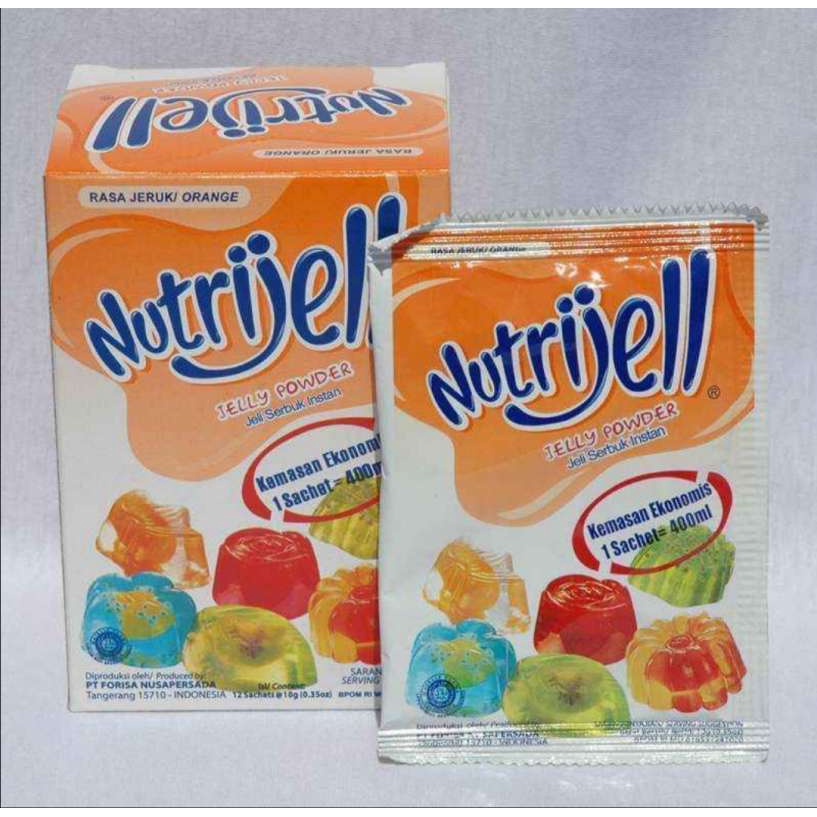 NUTRIJELL EKONOMIS ORANGE 10gr/BOX