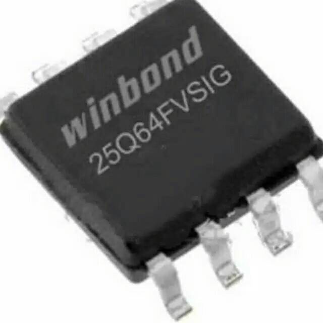 25Q64 IC EEPROM WINBOND 25Q64FVSIG || BLANK CHIP(kode2)