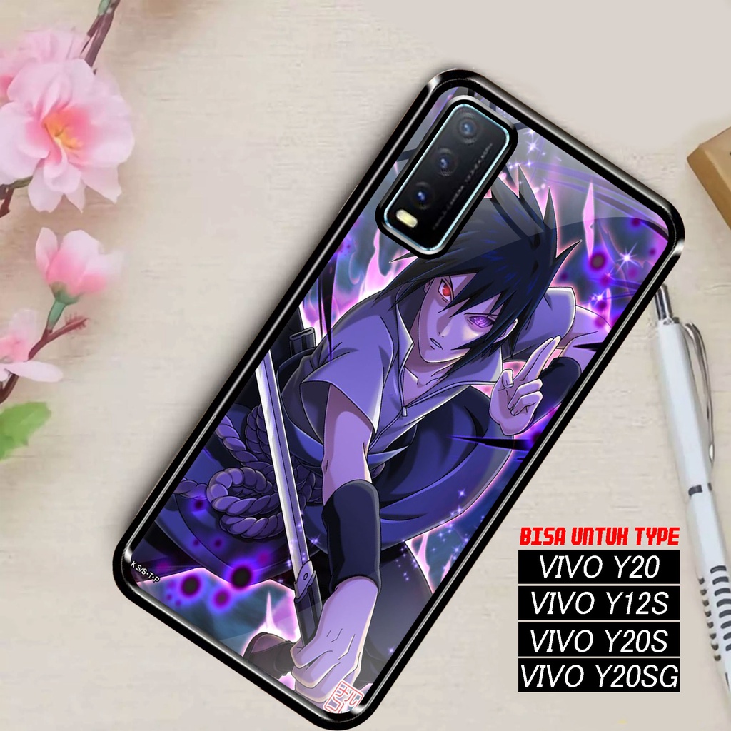 SRC - Case Vivo Y20 Y12S Y20S Y20S G Motif Anime sasuke nrt Casing Hardcase Glossy 2D Terbaru Siliko