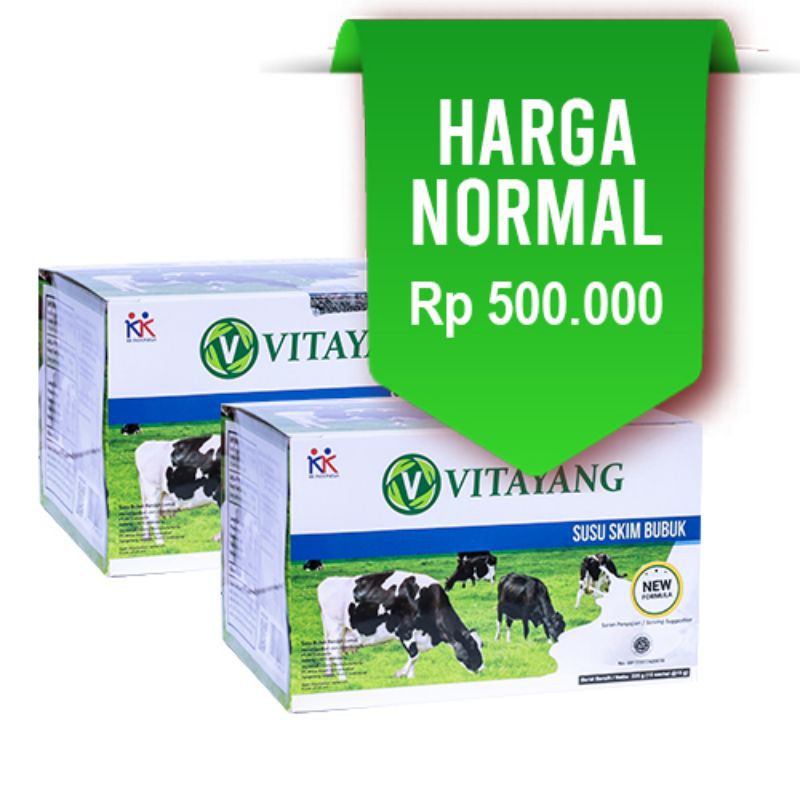 

2 BOX VITAYANG SUSU SKIM BUBUK