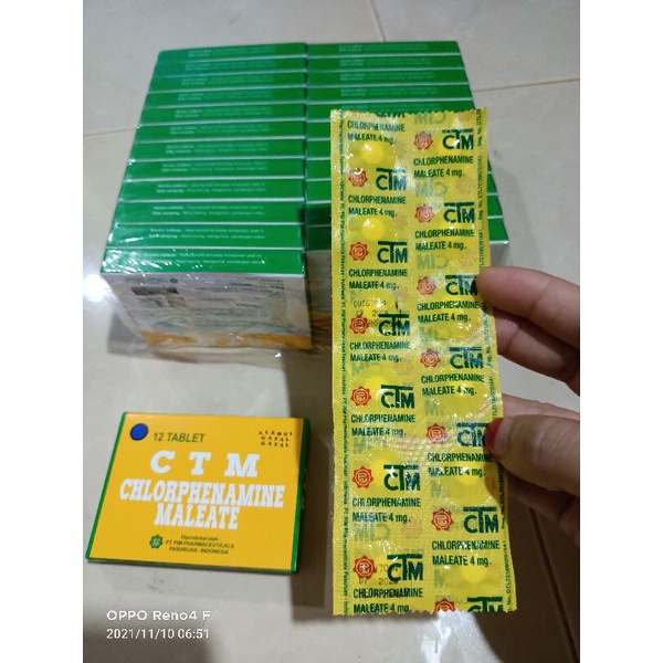 CTM Obat alergi