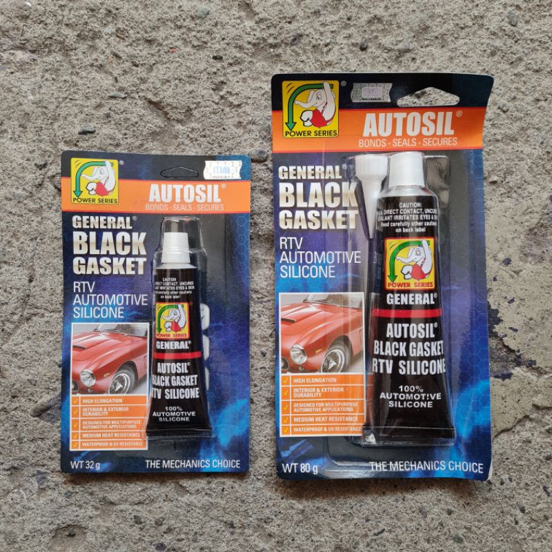 LEM SEALENT KACA MOBIL SEPEDA LAMPU AUTO SEALER HITAM &quot;DESTRONK&quot;