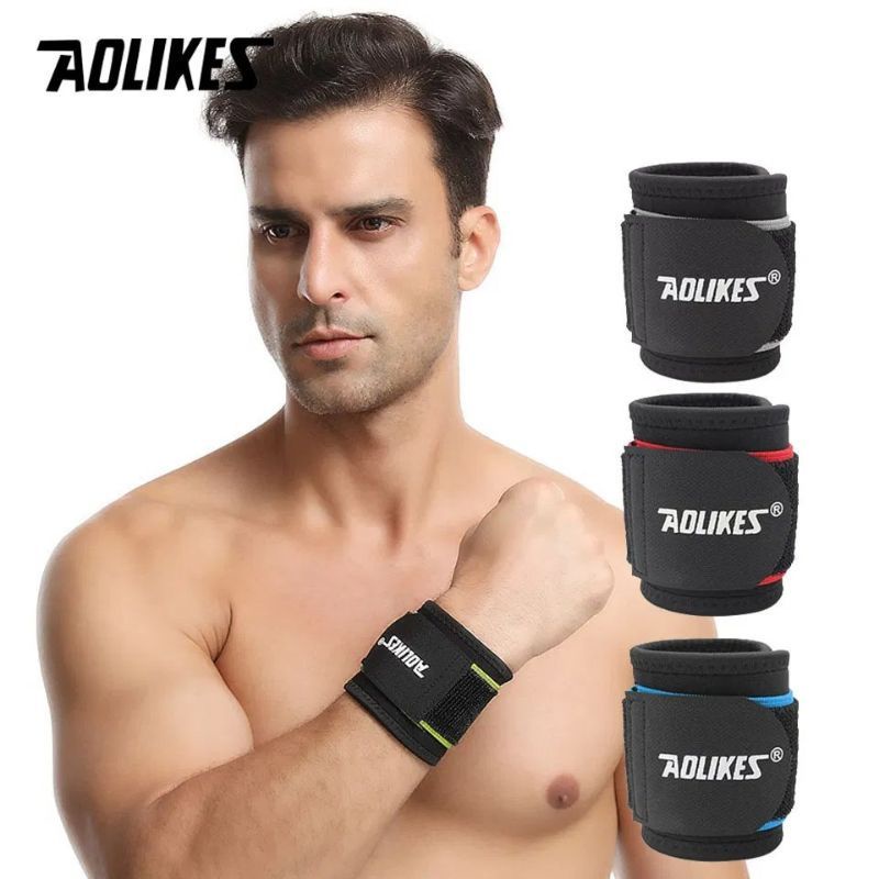 Aolikes Wristband Wrap Original Deker Pergelangan Tangan Deker Cedra Tangan Model Lilit