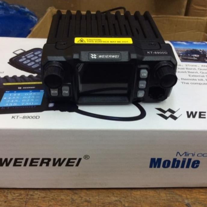 Kt 8900D Rig Mini 4 Band Quad Vhf Uhf 8900 Mobile Radio Kt8900 Weirwei