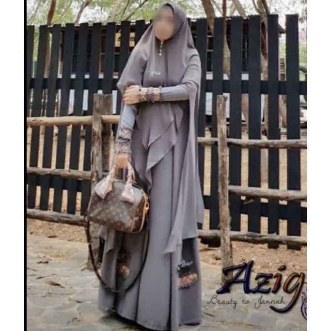 Gamis azighah preloved