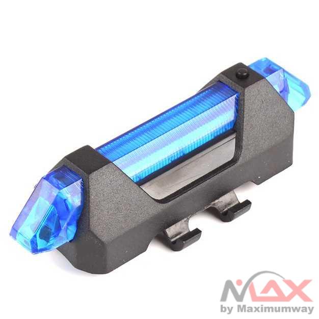 Lampu belakang sepeda cas ulang USB Defensor Lampu Sepeda 5 LED Taillight Rechargeable MTB Gunung 1