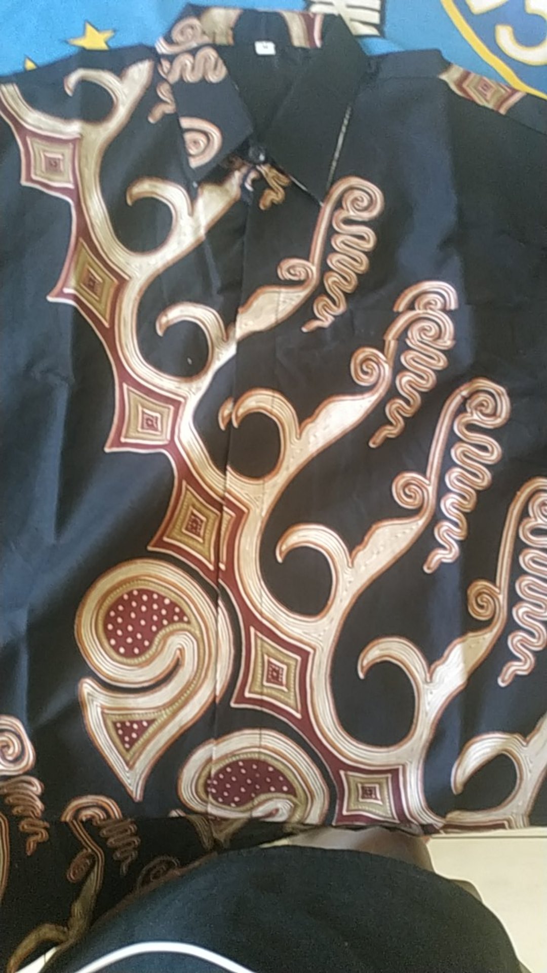Kemeja Batik Prabu Bahan Katun Baturaden Reguler Fit Kemeja Batik Ukel