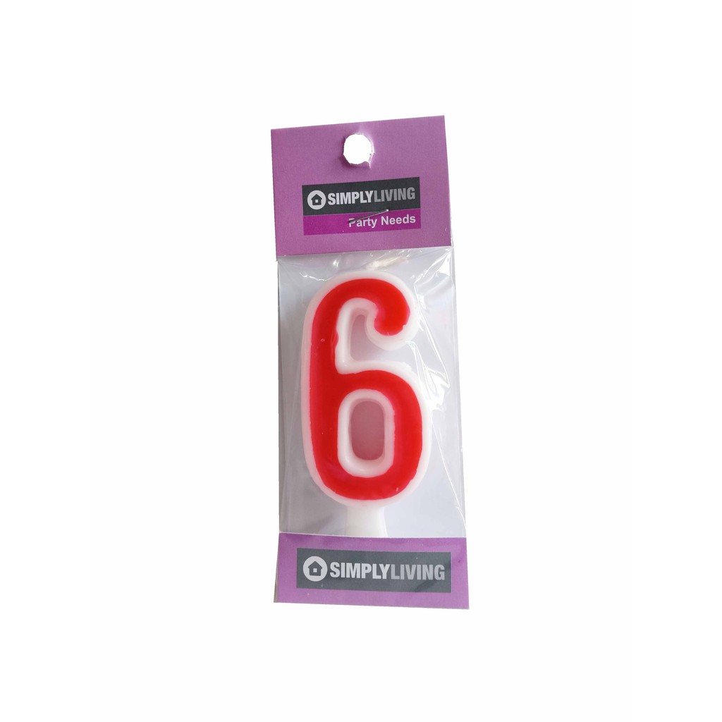 1 Buah Lilin Ulang Tahun Angka