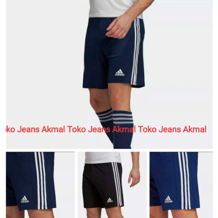 Celana Pendek olahraga pria sepakbola futsal jogging gym fitnes bulutangkis