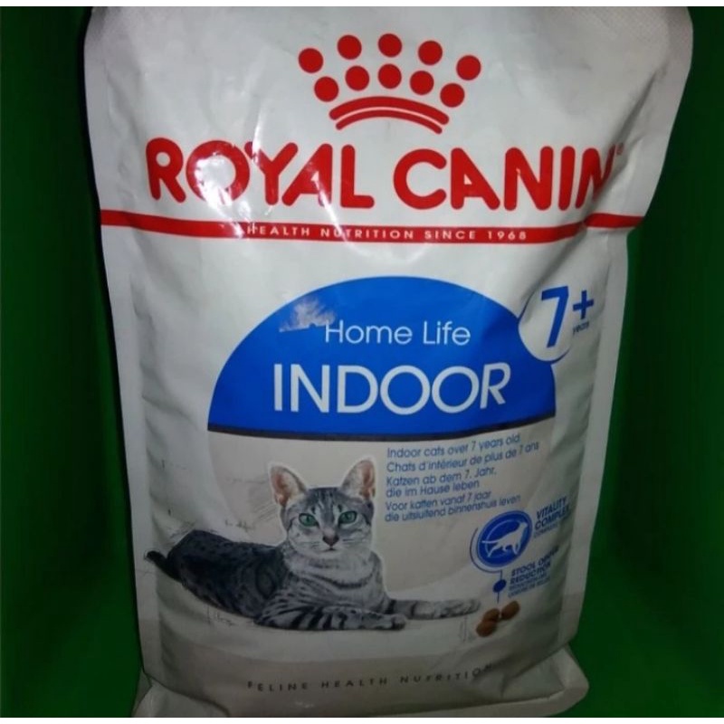 Royal canin indor 7+ kemasan 1,5 kg makanan kucing