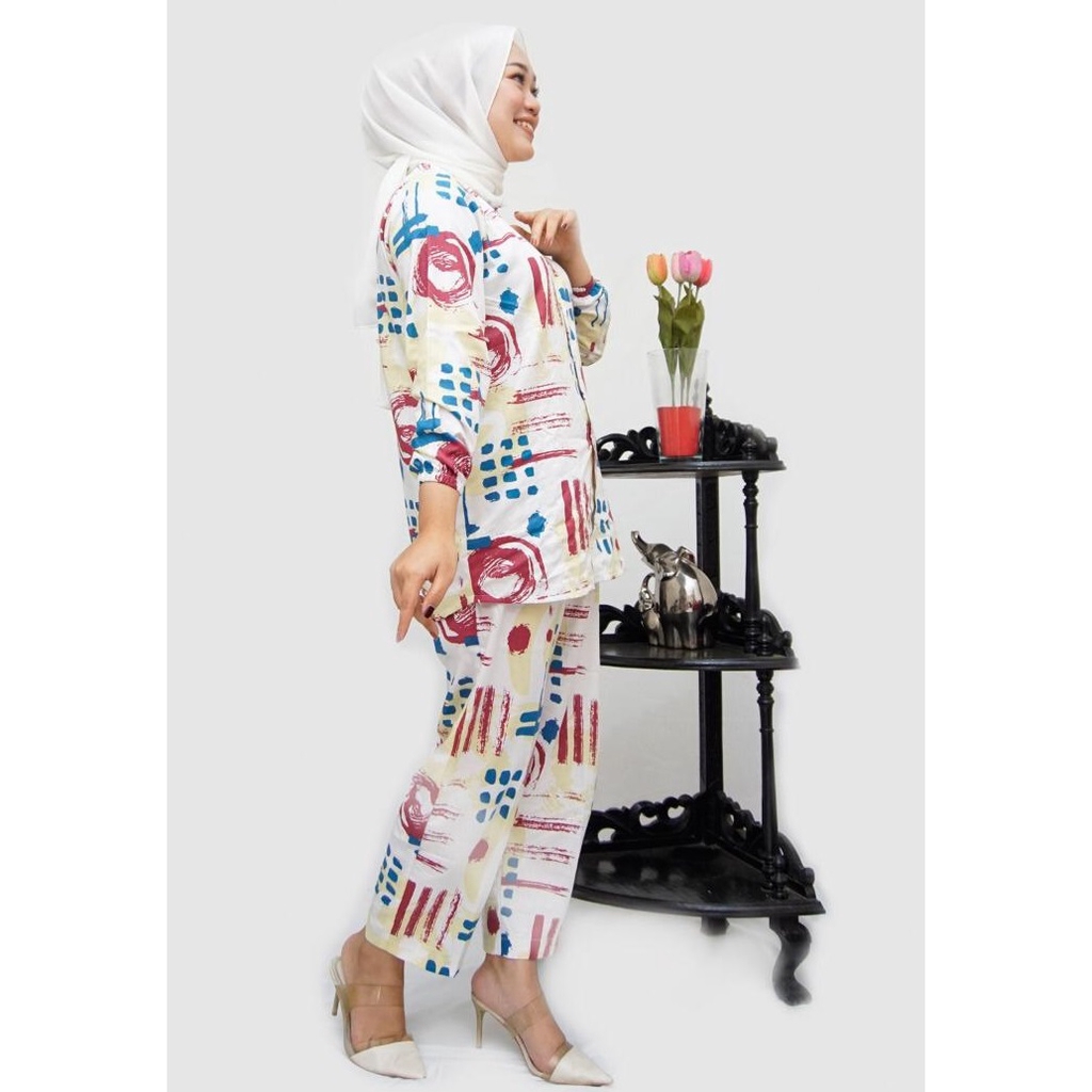 ZAHRA - Setelan Wanita MULAN SET Tie dye