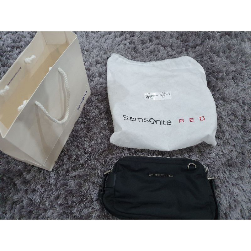 Preloved Tas Samsonite Red - Mini Bag