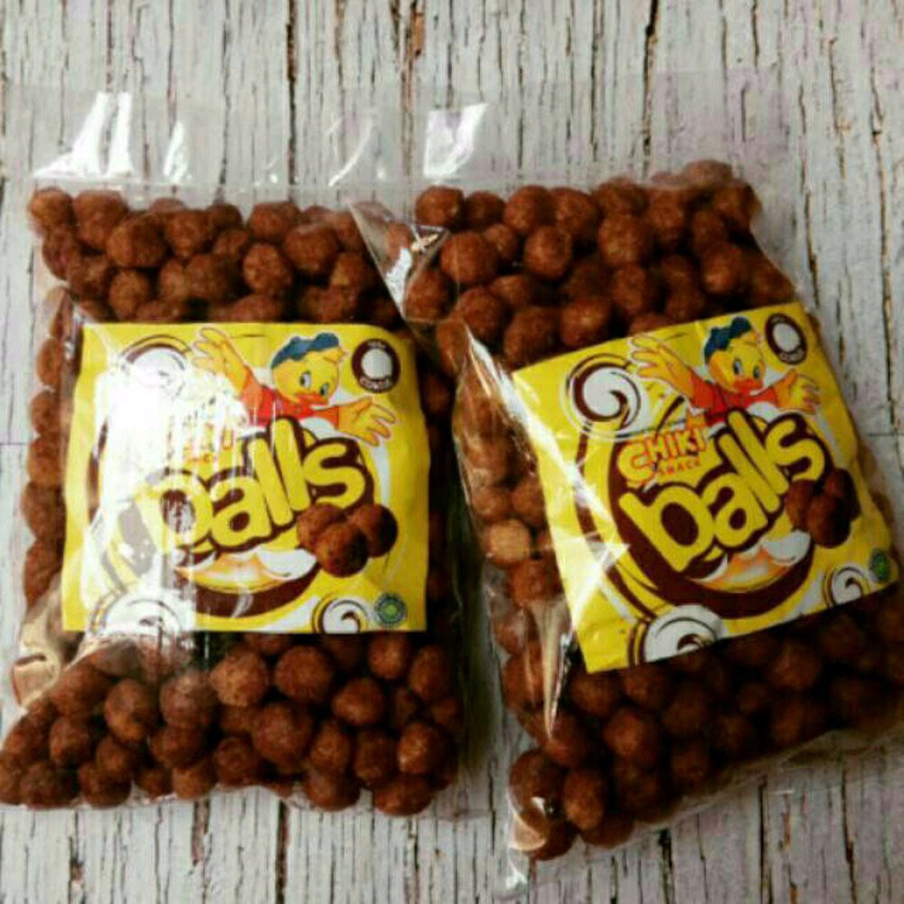 

Chiki Balls Coklat 100gr | Kemasan Curah