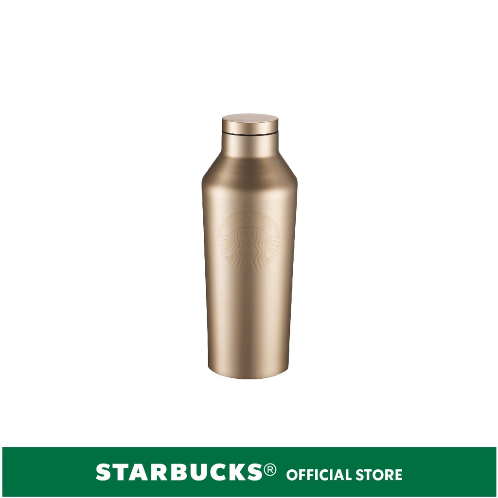 Tumbler Starbucks Corkcircle - Water Bottle 9Oz Ss Corkcircle Gold