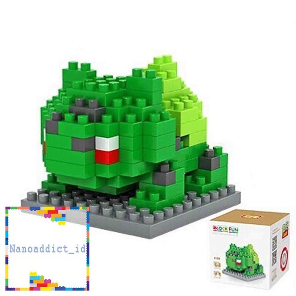 Loz Pokemon Bulbasaur 9139 / Pikachu - Nanoblock Bricks Nano Block
