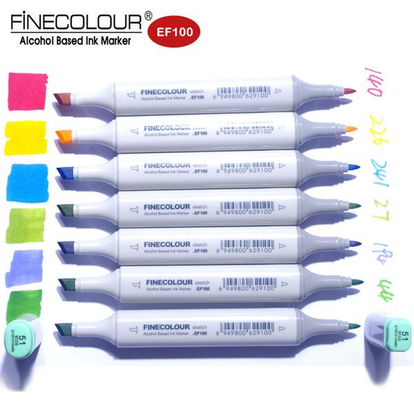 

FINECOLOUR SKETCH MARKER EF-100 - FINE COLOUR Part 9