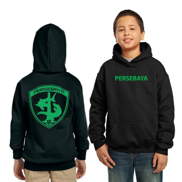 JAKET HOODIE ANAK BOLA PERSEBAYA SURABAYA BONEK-IMPORT QUALITY