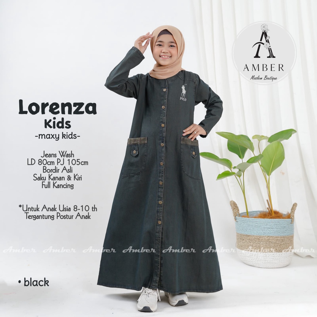 GAMIS ANAK JEANS / GAMIS ANAK POLO JEANS / GAMIS ANAK PEREMPUAN
