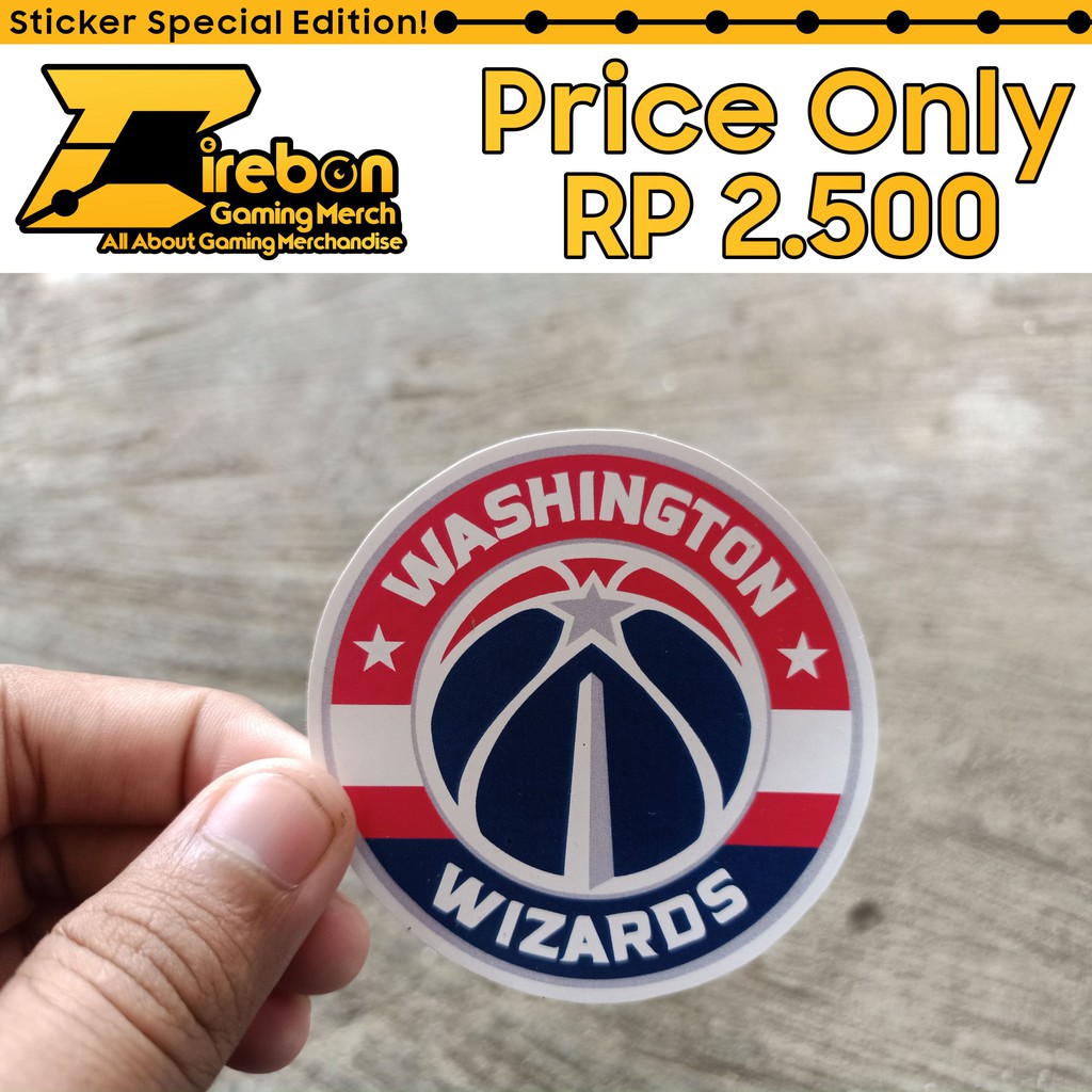 

Sticker Stiker Nba Washington Wizards