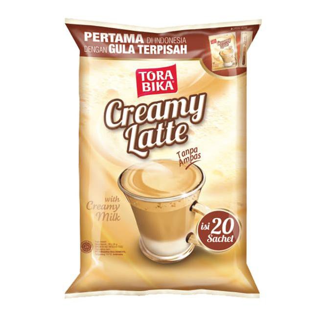 

mavo torabika creamy latte bag 20 sachet 25 gr (mitra) ktd7