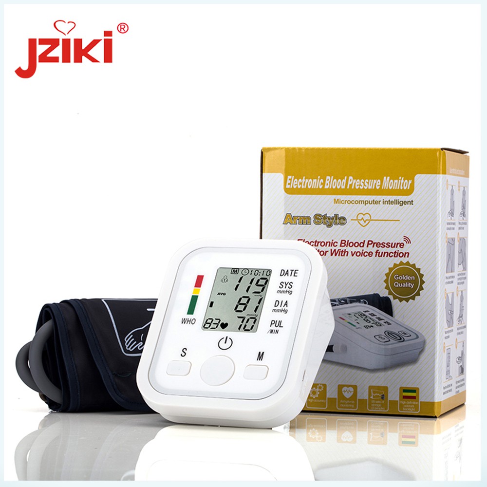 JZIKI Tensimeter Digital Lengan Atas ZK-B869YA Blood Pressure Monitor