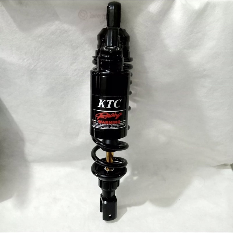 Shockbreaker matic shock belakang tabung atas ktc extrme full black As Gold  ukuran 330mm Vario Scoopy Beat Fino Vario 125 Vario 150 Dll