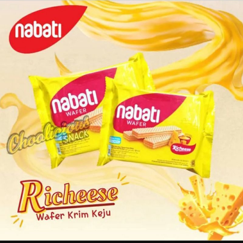 

nabati wafer 46 gr (isi 5 bks)