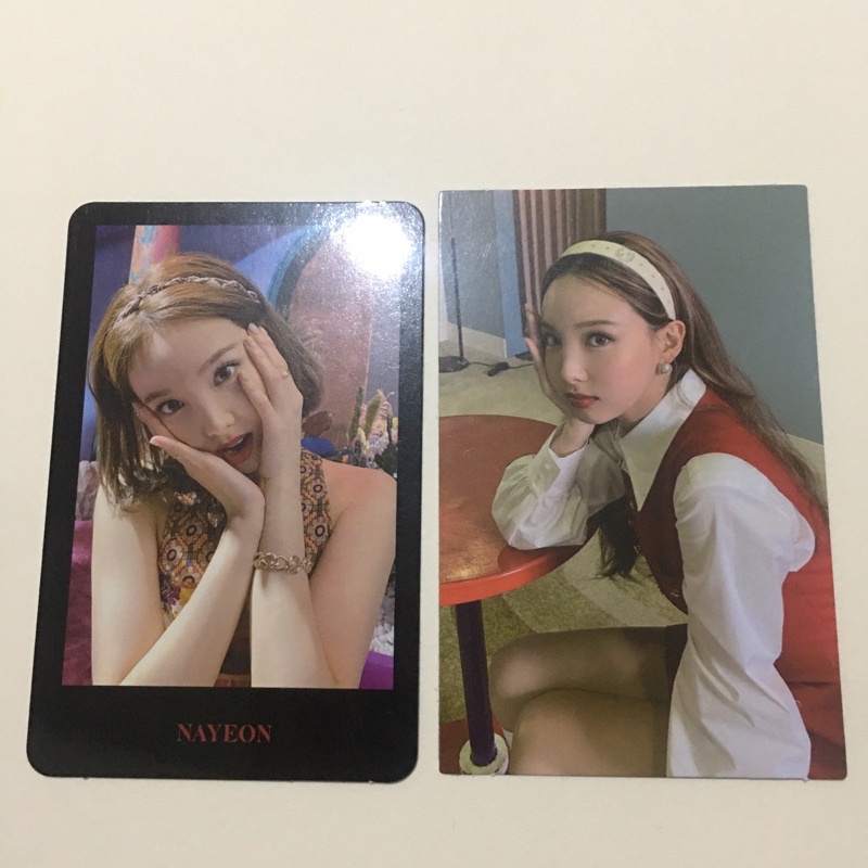 [OFFICIAL] TWICE NAYEON ALBUM PHOTOCARD - More and More, Eyes Wide Open
