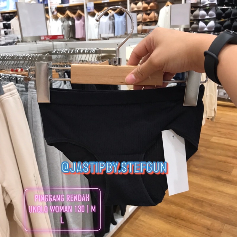 UNIQLO CELANA DALAM RIB PINGGANG RENDAH