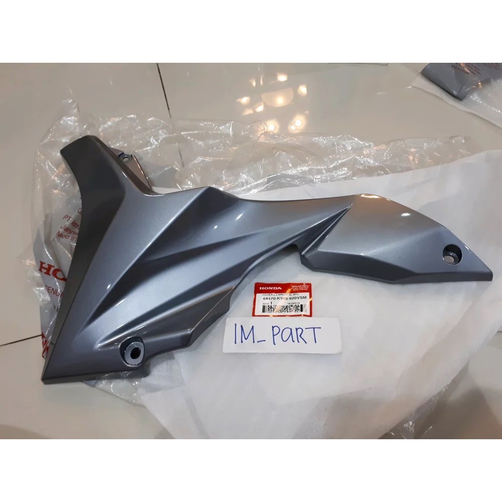 64470-KWB-920VSM Cover Sayap Kiri Bawah Blade Lama Silver Tua