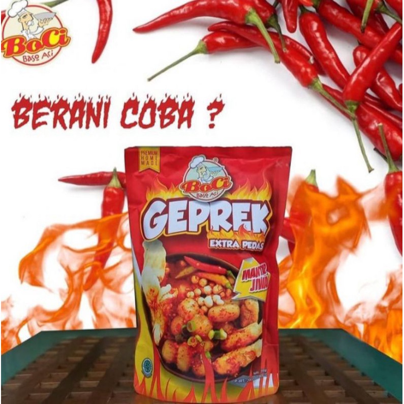 

BOCI GEPREK EKSTRA PEDAS MANTAP JIWA