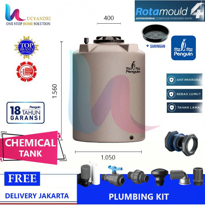 Tangki Air Penguin TB 120 Kimia Chemical Tandon Toren