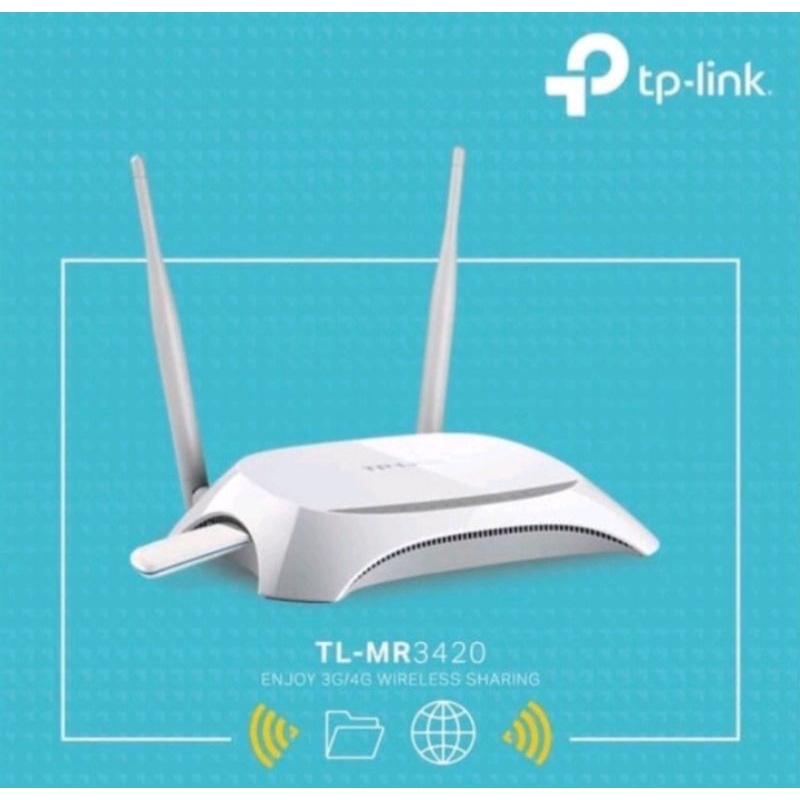 TP-LINK TL-MR 3420 acess point plus usb modem