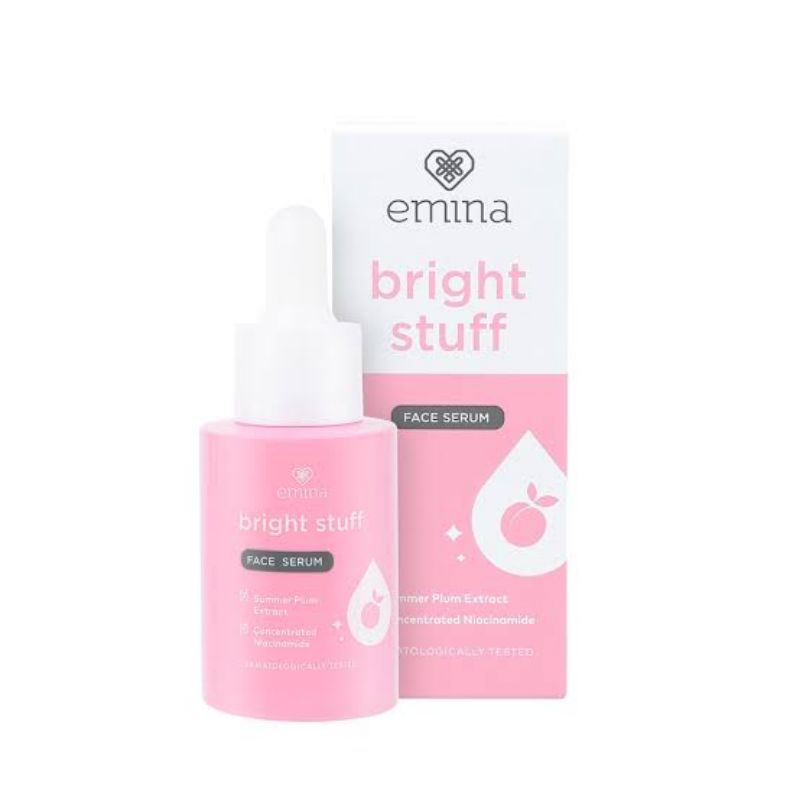 Emina Bright Stuff Face Serum 30 ml / Serum Wajah / Serum Emina