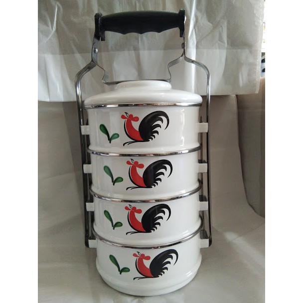 Rantang susun 14cm motif ayam kukuruyuk/rantang susun 2/rantang susun 3/rantang susun 4