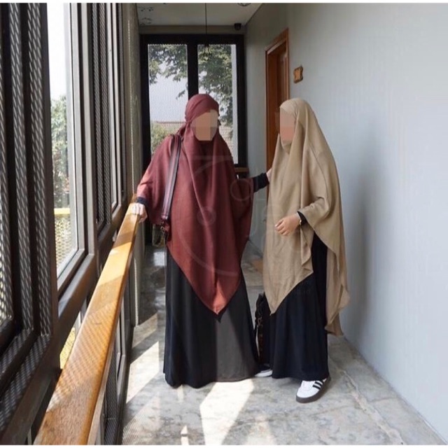 preloved aljenna FK BASIC aljenna (DUSTY PINK)