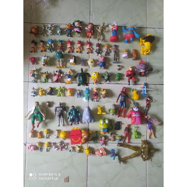 action figure bekas mainan bekas murah obral