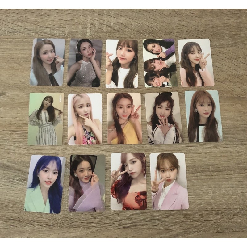 IZONE pc photocard coloriz heartiz bloomiz oneric diary od