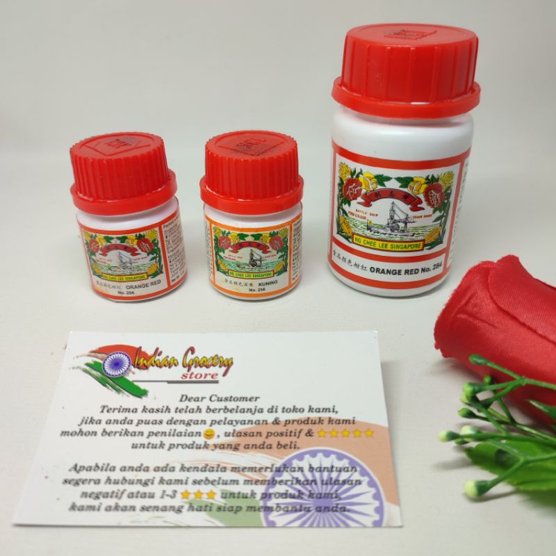 

NG CHEE LEE ( PEWARNA MAKANAN )