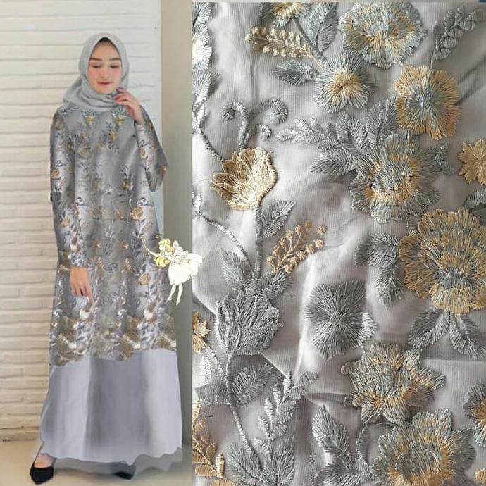 gamis terbaru nova abu maxidres baju muslim gamis wanita gamis pesta