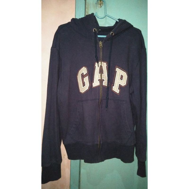 THRIFT JAKET HOODIE BRANDED GAP