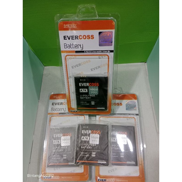 BATERAI EVERCOSS A7K(1600mAh)