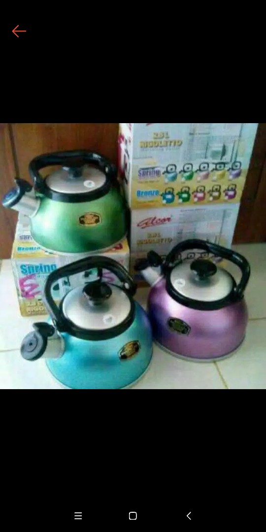 Maspion Teko Rigoletto 3 Liter - Teko Siul