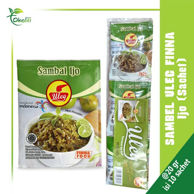 

Sambal uleg finna ijo (Pack)