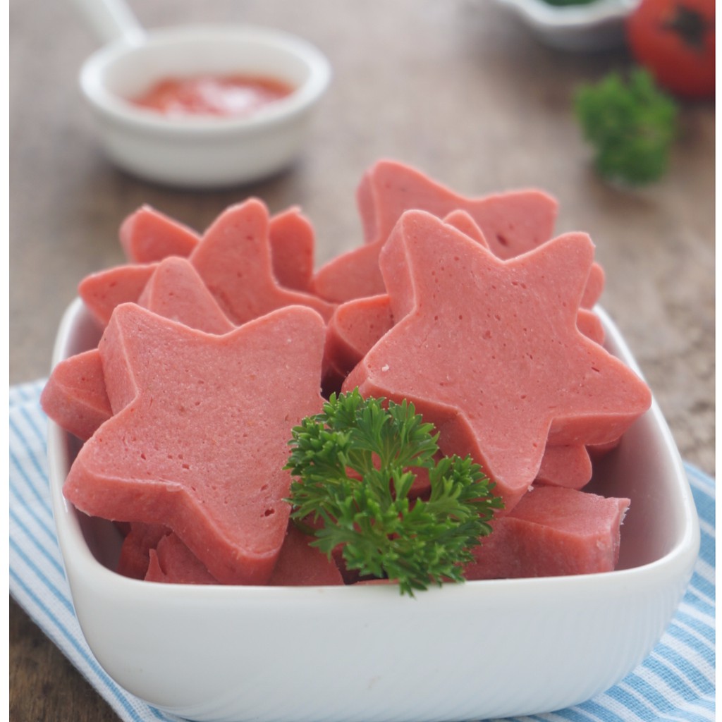 [FROZEN FOOD GOMANNA] SOSIS IKAN BINTANG PATRIK ISI 32 = BESAR) / ISI 60 = KECIL (500GR) BPOM HALAL