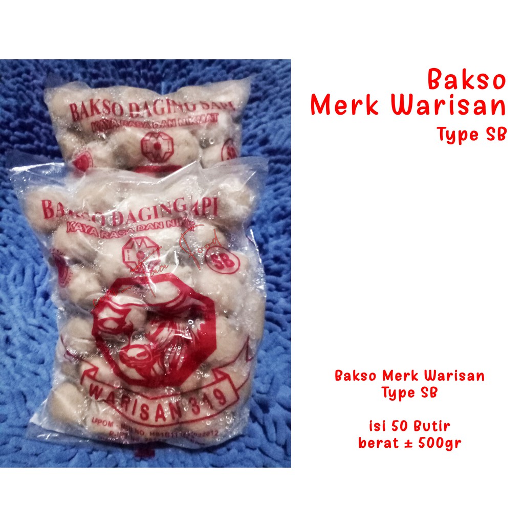 

Bakso Warisan 319 SB isi 50pcs - Sekarang ganti menjadi AB yaa bukan SB...