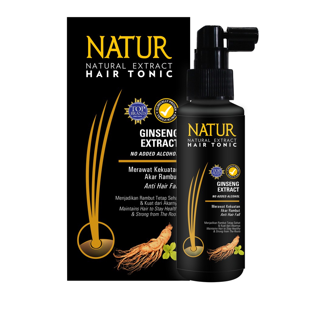 Natur Ginseng Series Treatment (Shampoo, Hair Tonic, Conditioner, Hair Mask) l Paket Rambut Rontok-2