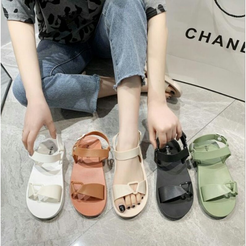 Sandal Tawana korea / Tawana segitiga